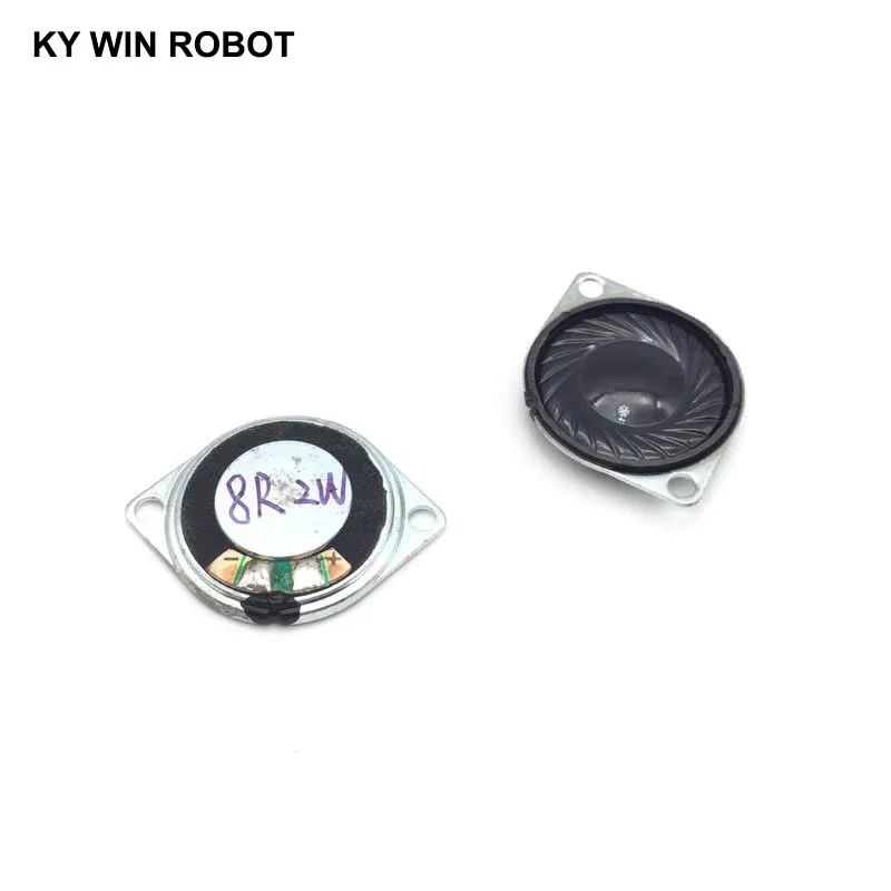 2pcs/lot New Ultra-thin speaker with ears 8 ohms 2 watt 2W 8R trumpet with ears Diameter 28MM 2.8CM thickness 5MM