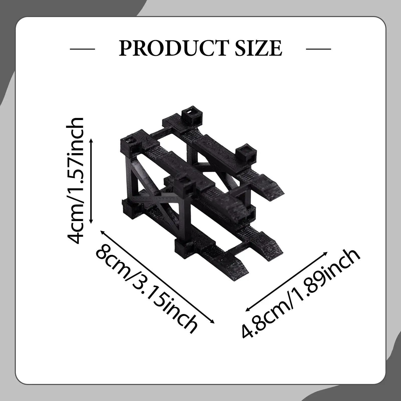 1/64 Parkplatz Display-ständer Mini Modell Auto Lagerung Regal Realistische Ornament Desktop Decor Sammlung Schaufenster Rack