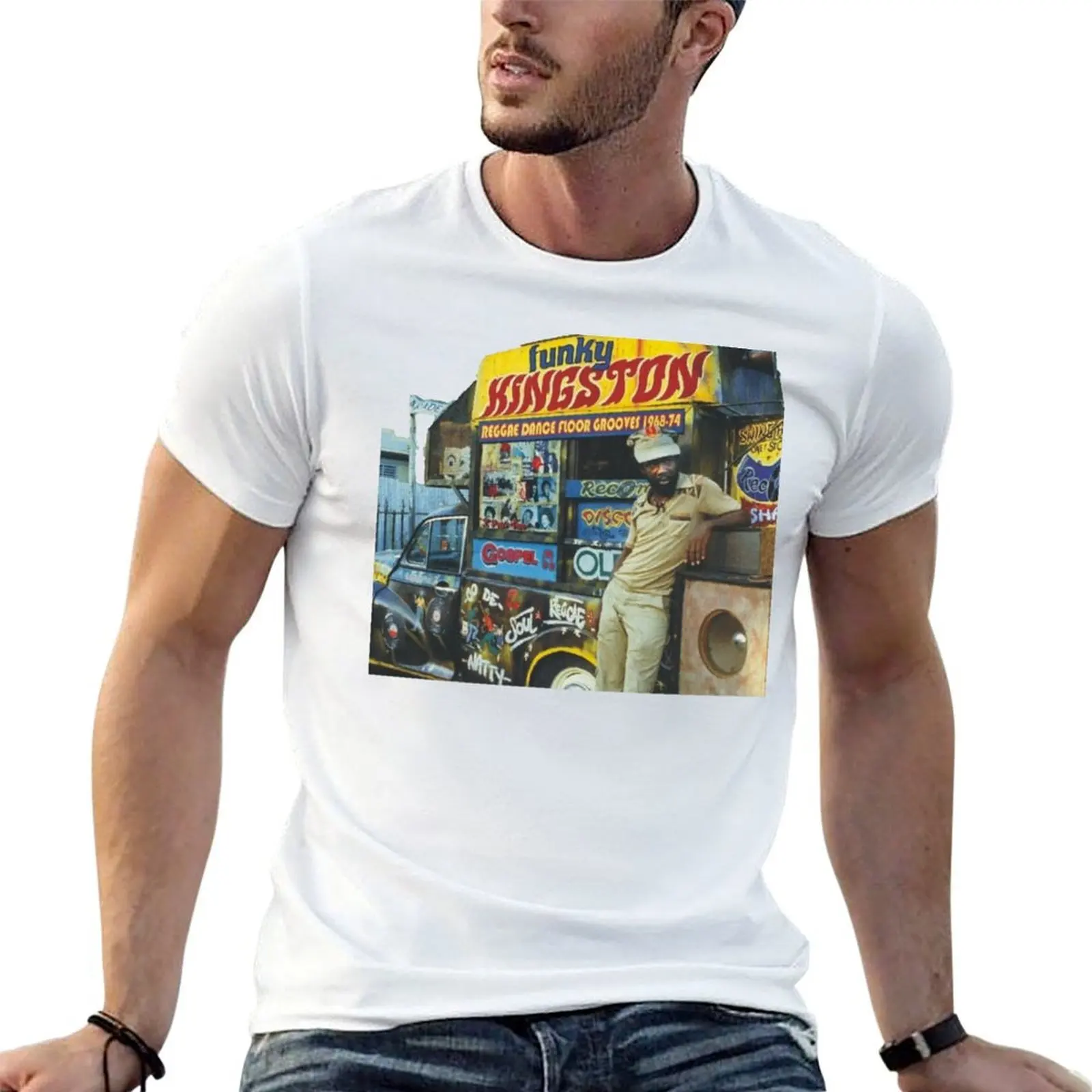 

Reggae Jamaica Sound System T-Shirt t shirt man designer g man t shirts for men T-Shirt