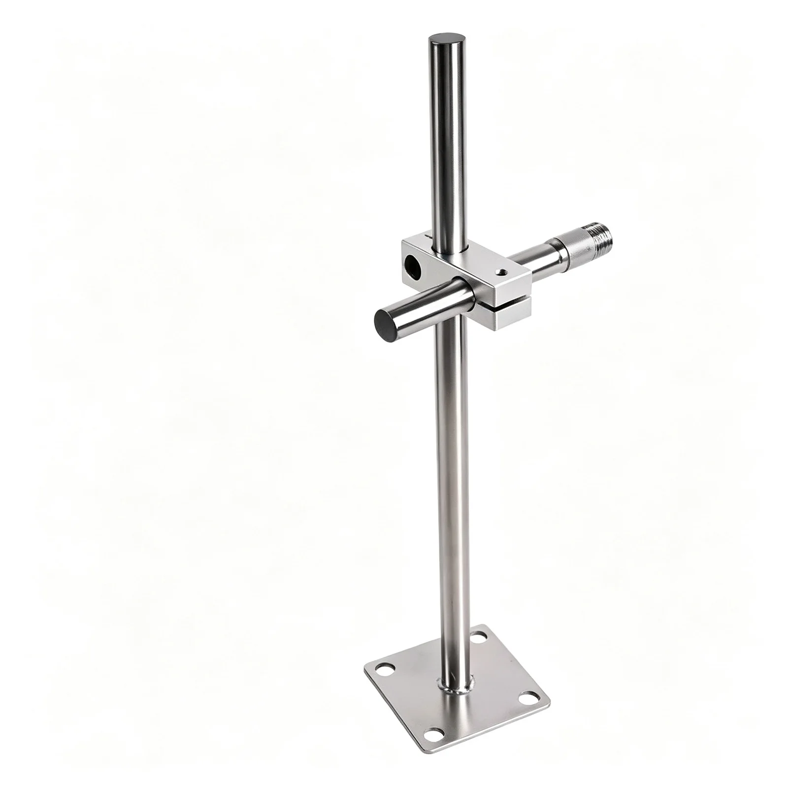 Aluminum Air Knife Nozzle Bracket Stainless Steel Air Knife Square Bar Mount Base Rotatable Angle Adjustable Support