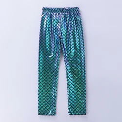 Girls' mermaid leggings F5509