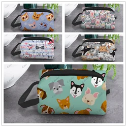 Cute Cats Cartoon Cosmetic Bag Women's Fashion Large Capacity Skin Care Box stampato Storage articoli da toeletta Cosmetic Bag