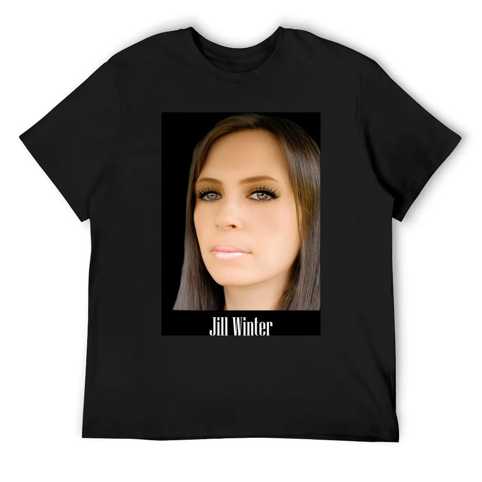 Jill Winter 'It's All In The Eyes' Head Shot T-Shirt rapper graphic tees customs mens vintage t shirts