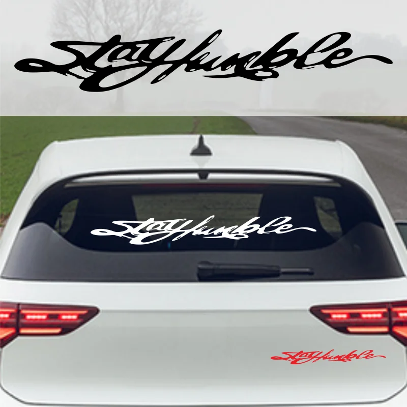 

STAY HUMBLE CAR STICKER #288