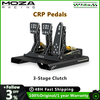 MOZA Racing CRP Pedals 3-Stage Clutch Aluminum Alloy Pedal Master the Art of Braking and Accelerating