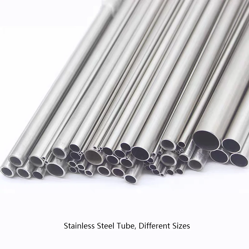 304 Stainless Steel Capillary Hollow Tube, Stainless Steel Pipe, Thin-walled Small Round Tube Seamless Pipe Laser Cutting
