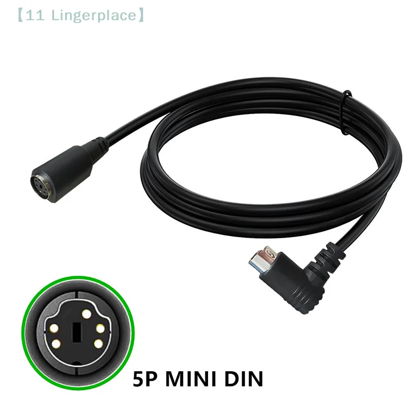 Mini Din S-Video 5 Pin Audio/Video Cable For Home Theatre MIDI AT Keyboard Game Equipment Security Monitor Musical Instrument