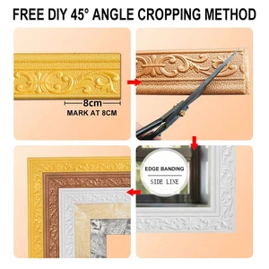 10 m/Roll 3D Wall Club Fußzeile Auto Auto Test Adhäsiv 8 Hauptverkäufe Cenefas Klebstoff - №1