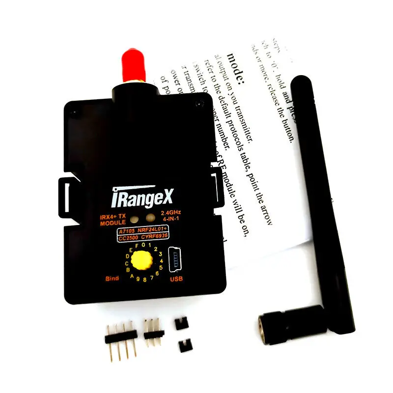 IRangeX IRX4 Plus STM32 4 in 1 Multi-protocol Module TX Module Tuner for Frsky Radiomaster TX16S Jumper T18 T Lite DSM2 Flysky