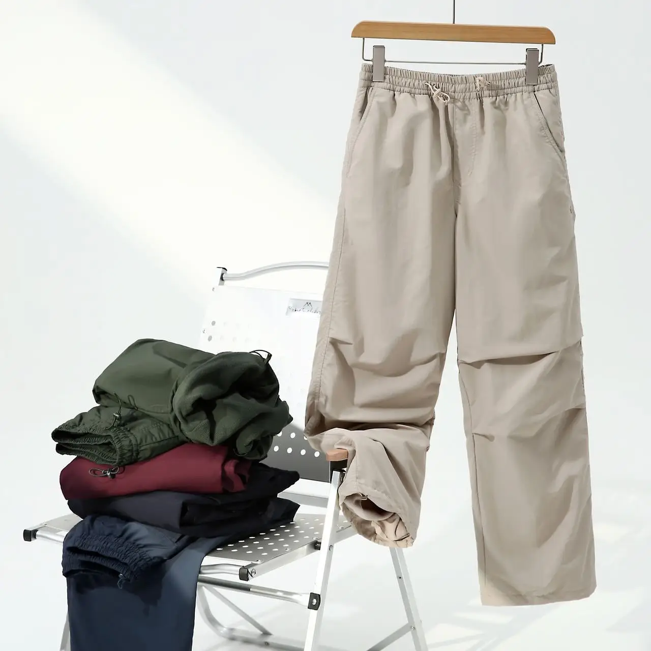 

Warm Casual Wide Leg Pants ex Loose Fit Autumn Winter Sle Versatile Comfortable Workwear Trousers for Men And Women
