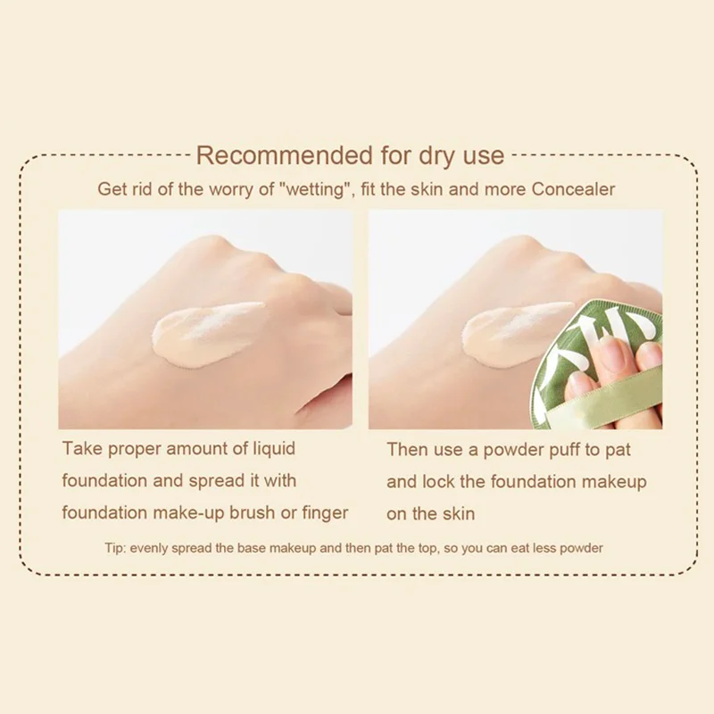 Large Waterdrop Makeup Puff, Soft Cotton Candy Sponge, For Foundation & Concealer, Wet & Dry Use, Long-Lasting, Unisex,Skin-Safe