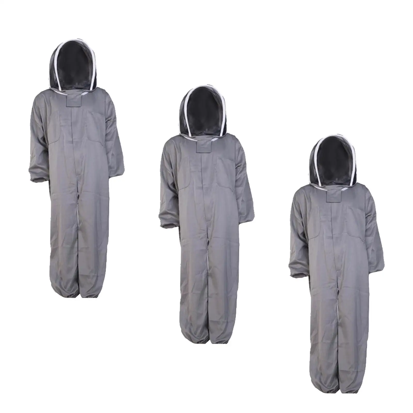 

Bee Suit Beekeep Costume Comfortable Ventilated Protector Clothing Elastic Cuffs