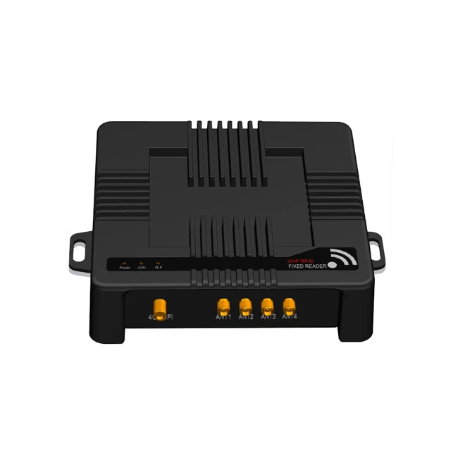 

Фиксированный RFID-считыватель 860-960 МГц на большие расстояния Impinj E710 Управление активами Системы слежения Rfid UHF RFID Фиксированный считыватель