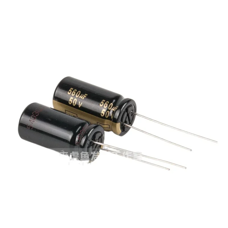 5PCS/20PCS Brand new original Panas FM black blonde burning audio series electrolytic capacitor 50V560uF 50V 12.5X25mm