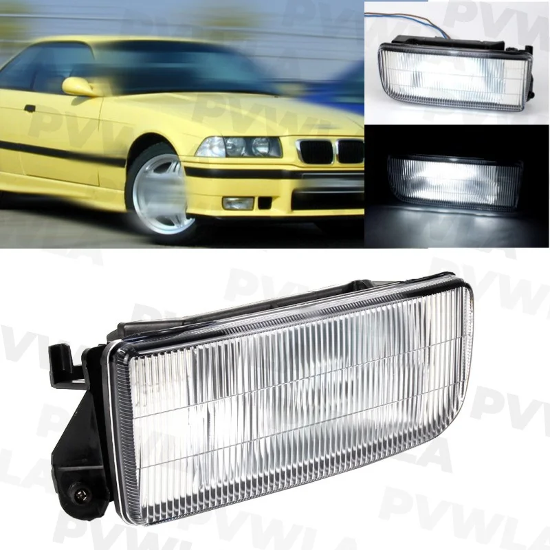 1 Pc Left Side Front Fog Light Lamp With LED Bulbs For BMW 3 Series E36 318 320 323 325 328i 1992 1993 1994 1995 1996 1997 1998