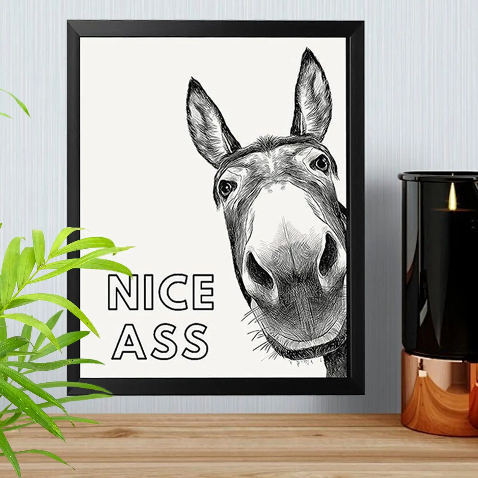 Funny Bathroom Wall Art 12x16 Inch Framed Humor Poster Bathroom Decor Wall Art Pictures for Home Restroom Toilet Bedroom Living