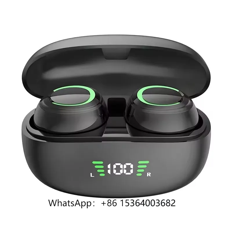 

True Wireless BT Earbuds K11 In-ear Earphone Stereo Sound Noise Reduction Display Music Sports Gaming