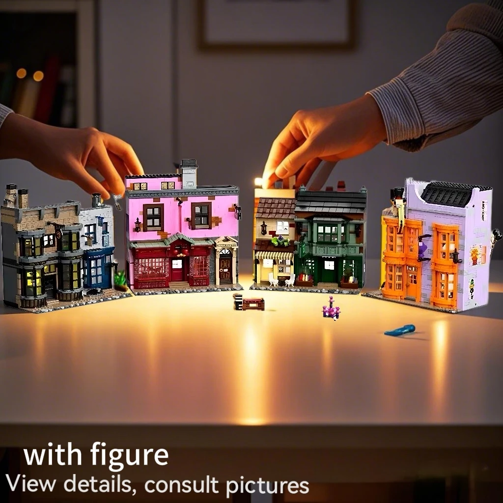 

20007 5544Pcs Diagoned Alley Building Blocks Kits Bricks Classic Movie Series Model Kids Diy Toys for Children Gift 10217 75978