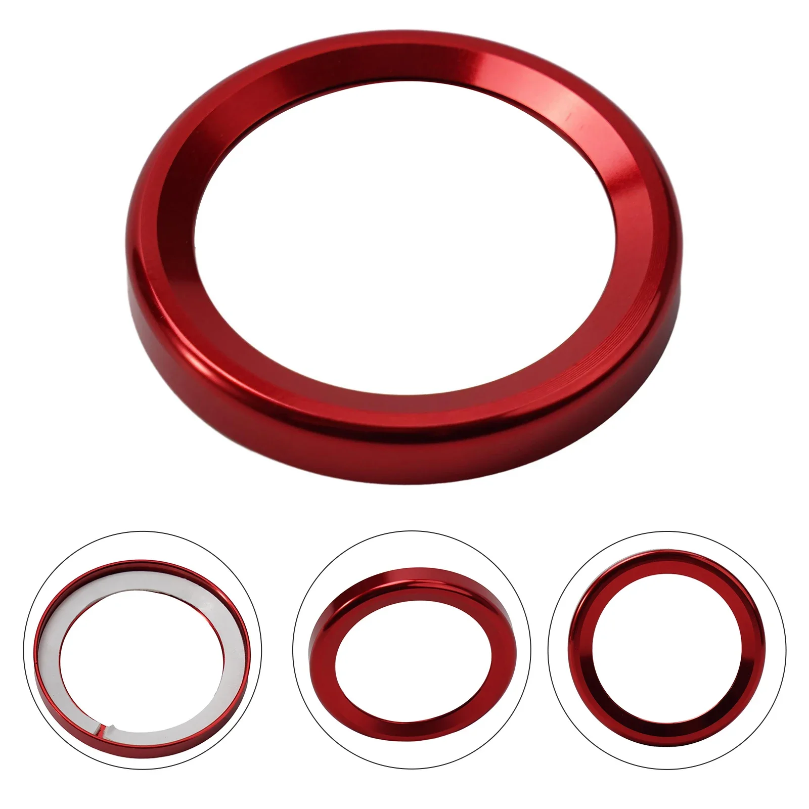 

Cover Ring Button Cover Trim 1Pcs/Set Aluminum Alloy Brand New High-quality Red For Ford Maverick Ignition Start Stop