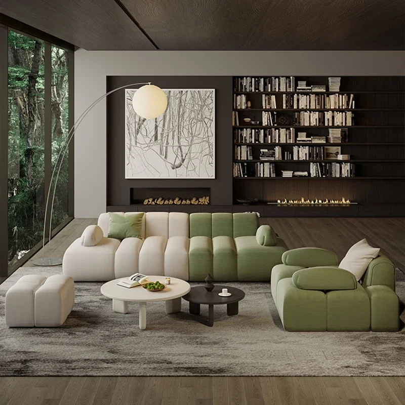 

Дизайнерские диваны для гостиной в скандинавском стиле, минималистичный ленивый диван, диваны с откидной спинкой, роскошный угловой садовый диван Muebles, постмодернистская мебель