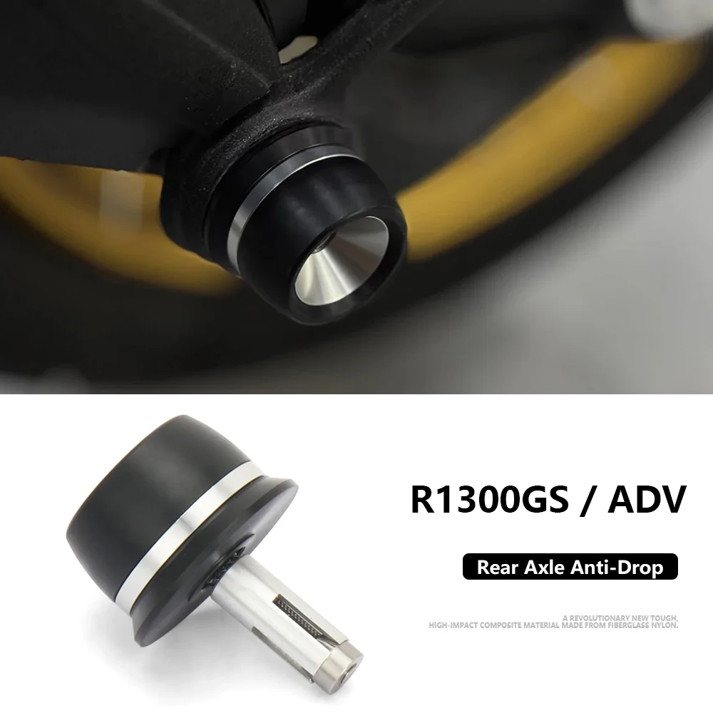 

Rear Axle Crash Slider For BMW R1300GS ADV R 1300 GS Motorcycle Wheel Protector GS1300 R1300 GS Adventure 2023 2024 2025
