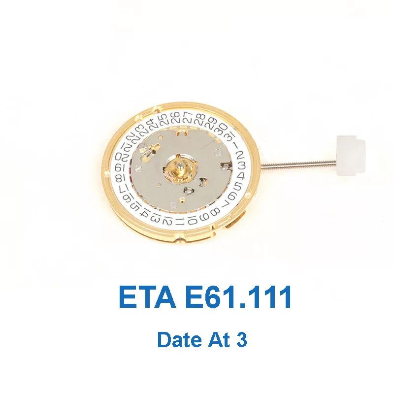 

New ETA E61.111 E61111 quartz movement 3 o'clock Replacement for caliber 256.111 Watch repair movement replacement parts