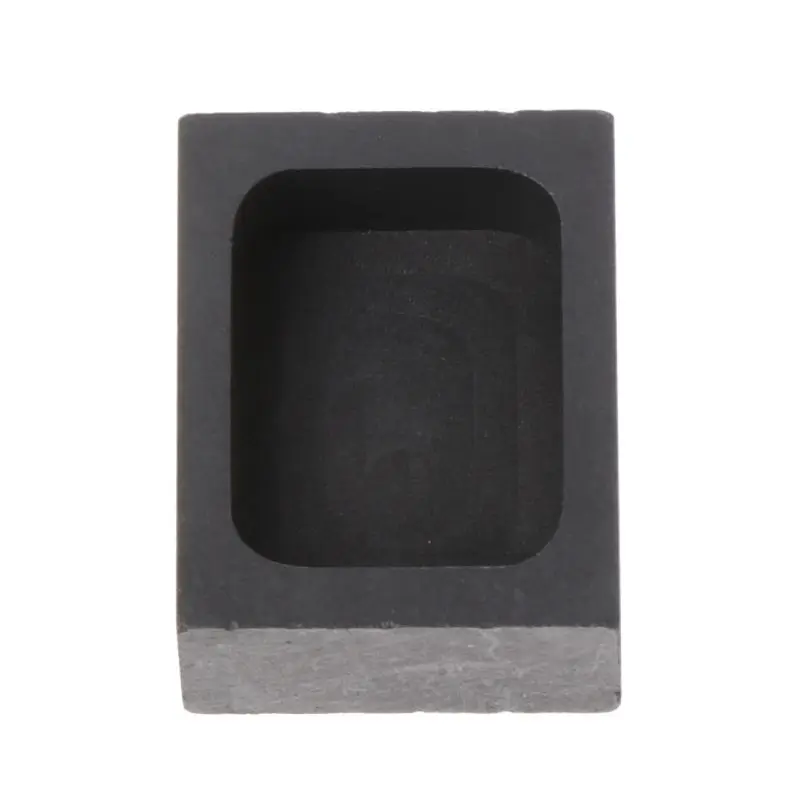 Silver Graphite Ingot Mold Crucible for Melting Casting Refining Scrap Precious Metal Jewelry High Purity Refining