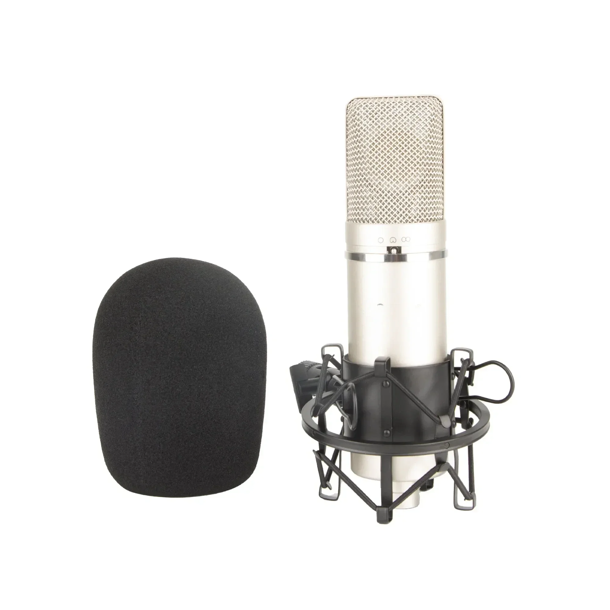 

797Audio CR86 Professional Radio Studio Condenser Microphone For Studio FM Condenser Microphone 3-pin XLR