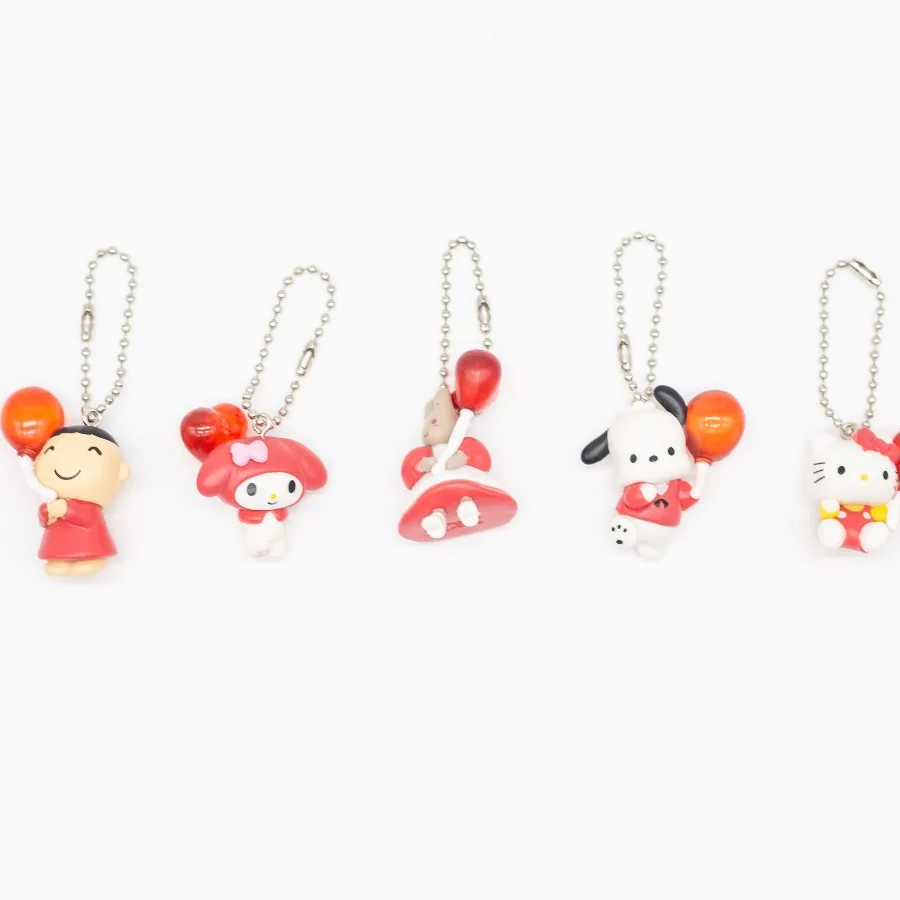 

Подлинная семейная Sanrio Kawaii Pochacco Hello Kitty My Melody слепая коробка брелок кулон подарок на день рождения аниме мультфильм модные игрушки