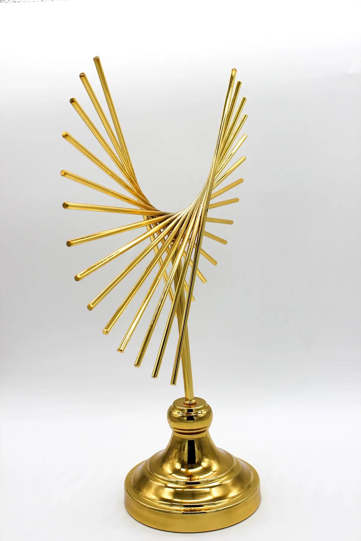 Metall Edelstahl Gold Decor Palm PLMG2