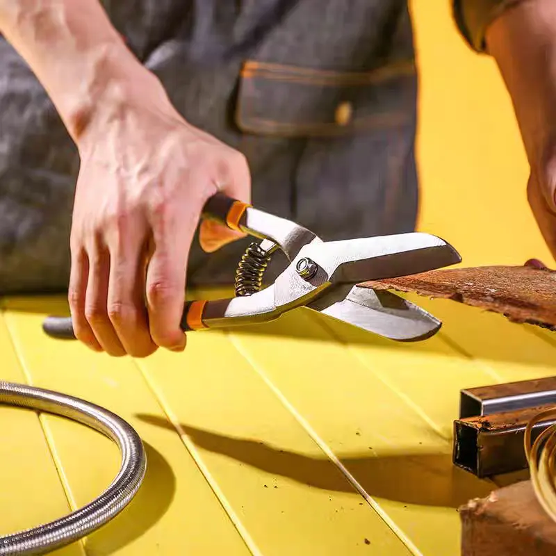 Hand Tools Heavy-duty Manual Aviation Tin Snips for Work Cutting Wire Aluminum Panels Steel Wire and Tin Professional Hand Tools