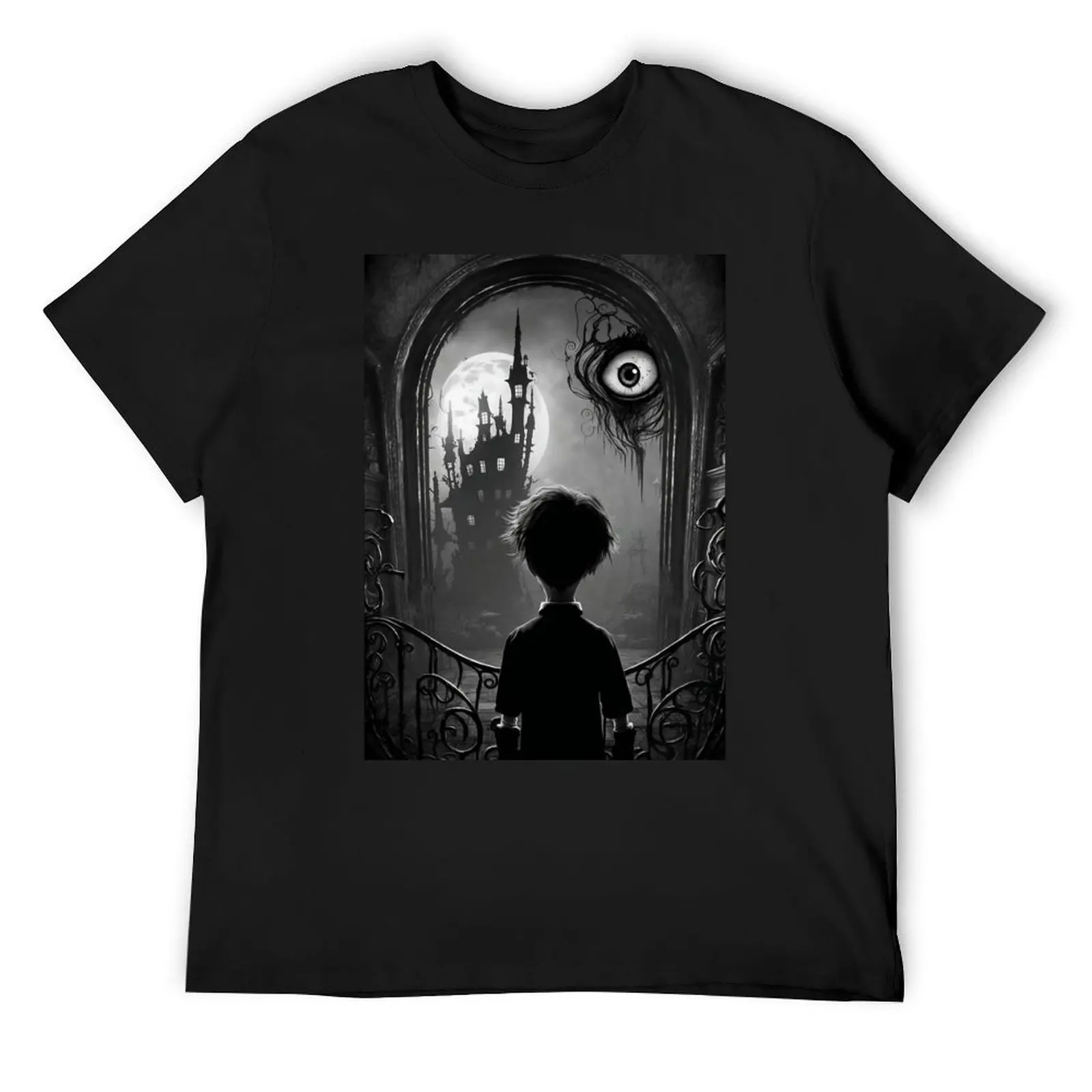 

Sheisinblack.ART The watcher T-Shirt cotton graphic tees luxury t-shirt blacks fashion shirts plain white t shirts men