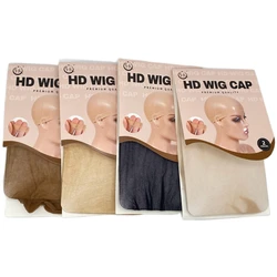 Transparente e invisível peruca pura cap, HD perucas cap, acessórios peruca fina, 10 pcs