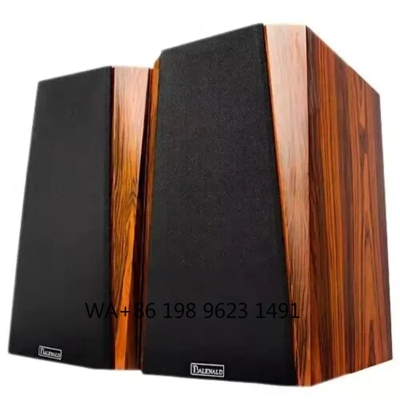 

Three-Way 8 Inch Bass Nautilus Bookshelf Speaker Fever Grade HiFi Passive Home