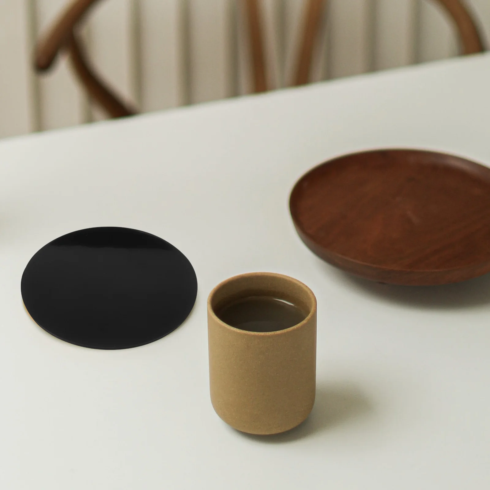 

5 Pcs Coasters 10cm Heat Coasters For Drinks Resistant Cup Mats for Table Home Bars Restaurants Non Cup Mat Slip