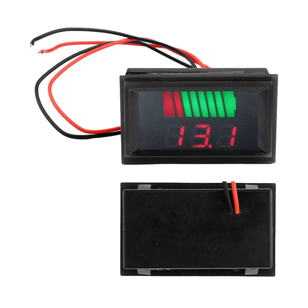 Battery Charge Level Indicator 12V 24V 36V 48V 60V 72V lead-acid batteries Capacity Meter Tester Display LED Tester Voltmeter