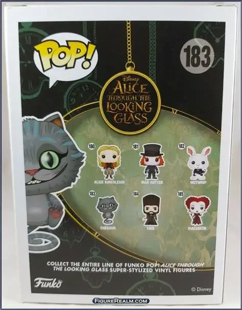 FUNKO POP Алиса в стране чудес 2026 Шахматный кот 183 #   Детские виниловые фигурки из ПВХ, коллекционные модели, хобби и игрушки