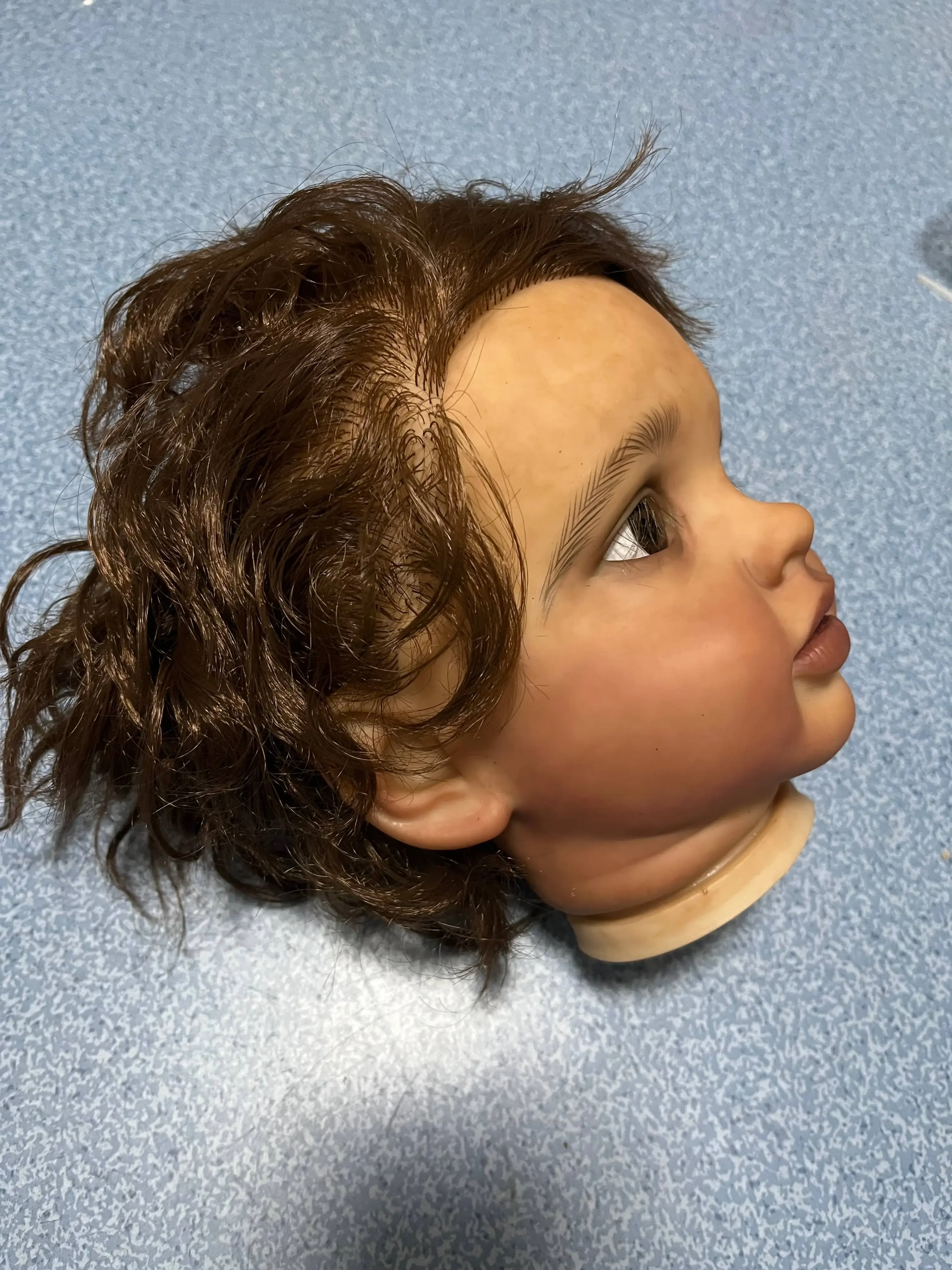 DLS Customized Limited Supply 26inch Reborn Baby Pippa With Hand-Rooted Hair DIY Part Painted Kit With Cloth Body