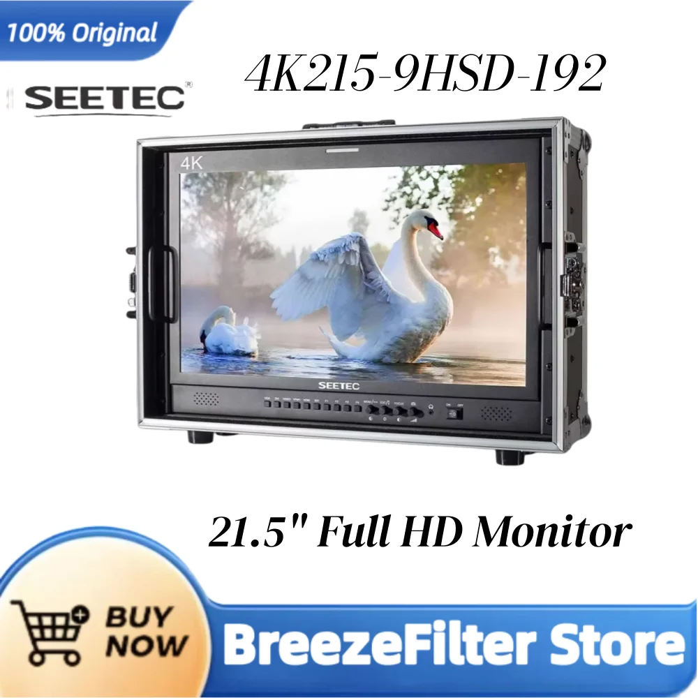 SEETEC 4K215-9HSD-192 21.5 "Full HD Moniteur 3G-SDI HDMI 4K Soutien Peaking Focus Rec.709 pour la production en direct