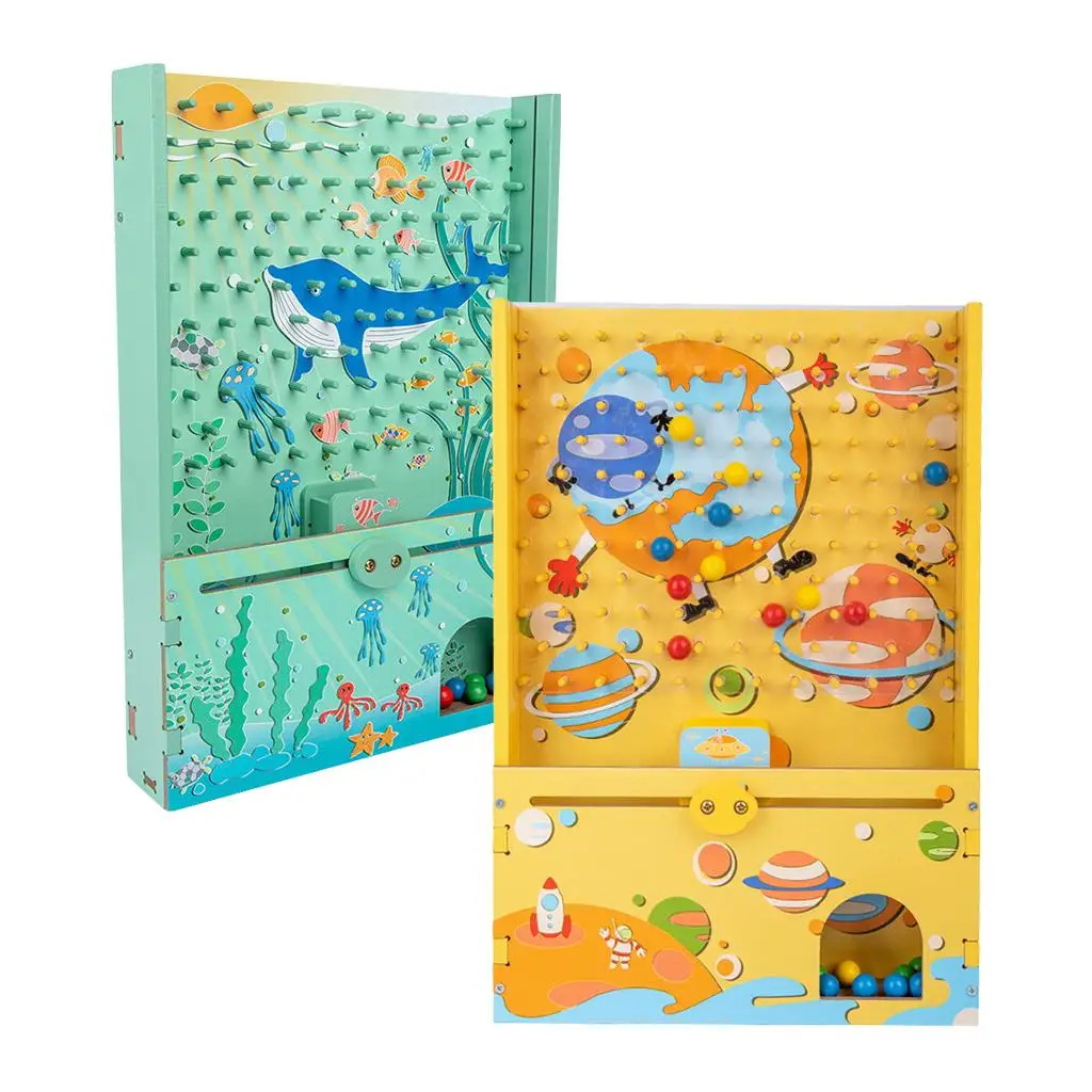 Bead Game Machine Coördinatie Trein Feestartikelen Speelgoed voor jongens meisjes vanaf 3 jaar