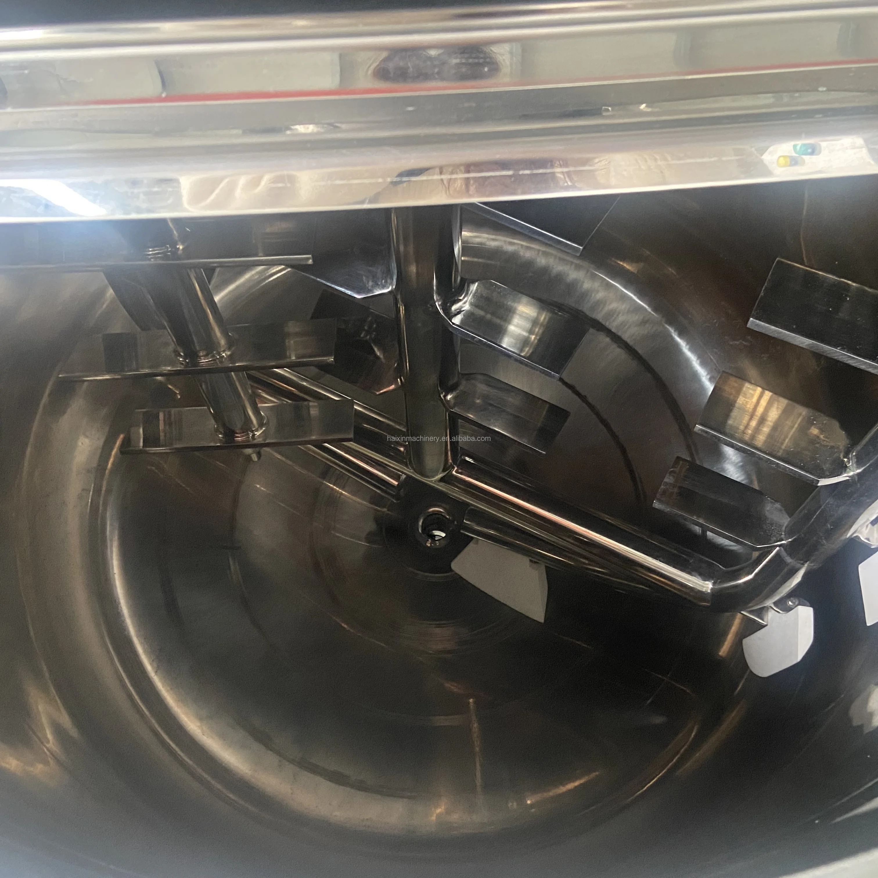 Ointment Making Equipment Cosmetic Cream Production Homogenizer Vacuum Emulsifier Mixer Lotion Mixing Machine With Steam Heating