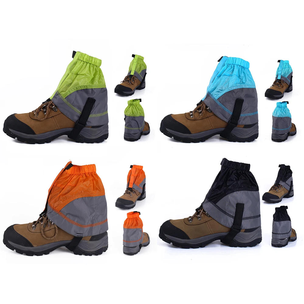 

Lixada Outdoor Gaiters Sleeve Leg Protector Climbing Ankle Sleeve Snowfield Desert Walking Waterproof AntiDirt Gaiters Sleeve