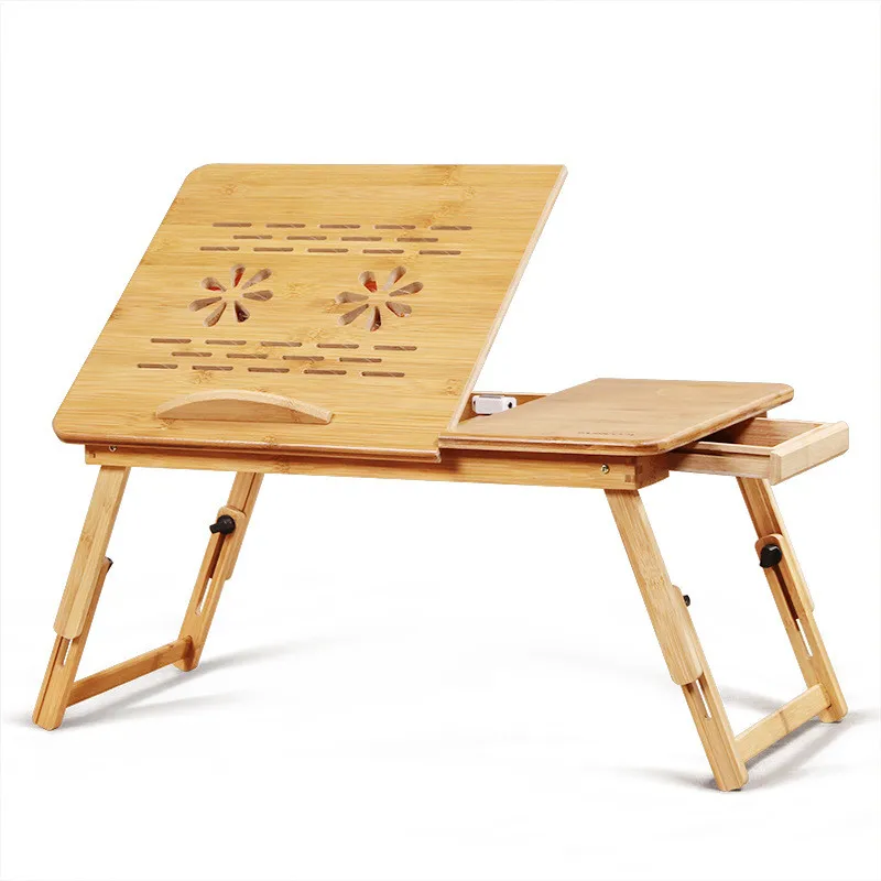 Casa Pieghevole Del Computer Portatile Scrivania per il Letto e Divano Del Computer Portatile Vassoio Da Letto Tavolo Scrivania Portatile Scrivania Giro per Lo Studio e la Lettura letto Vassoio Superiore Da Tavolo