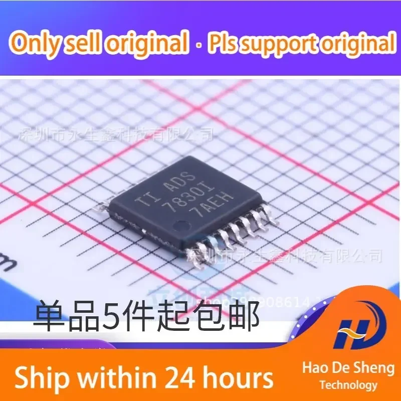 10PCS/LOT ADS7830IPWR ADS7830I  Converter ADC IC  New Original In Stock
