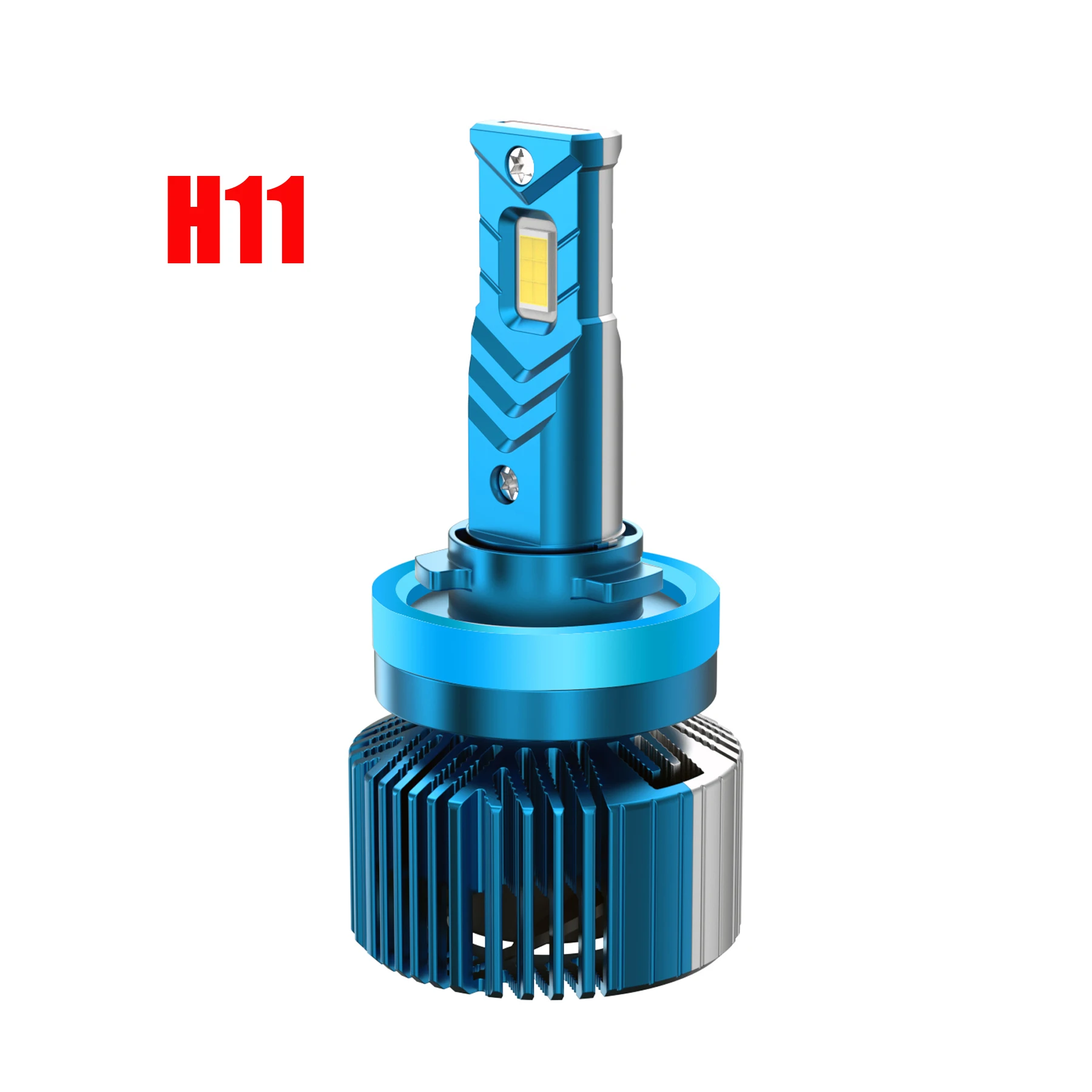 2PCS H11 H4 Hi/Lo Car Led Headlight Bulb Kit 9005 HB3 9006 HB4 90W 9V~32V IP68 6000K White 20000LM Auto Headlamps