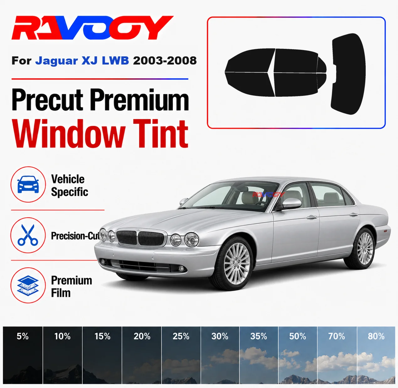 premium-precut-window-tint-kit-front-rear-windows-rear-windshield-for-jaguar-xj-lwb-2003-2008-complete-set-nano-ceramic-film