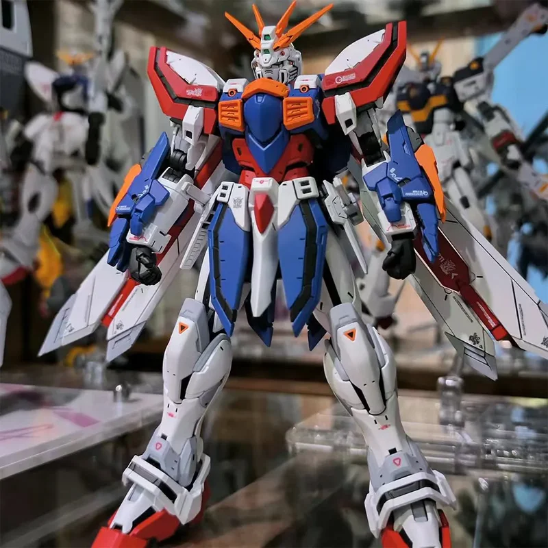 

HG 1/144 RG God GF13-017NJⅡ Shining Warrior Mech Assembly Model Kit Action Figures Desktop Decoration Kids Toy Gift Collectible