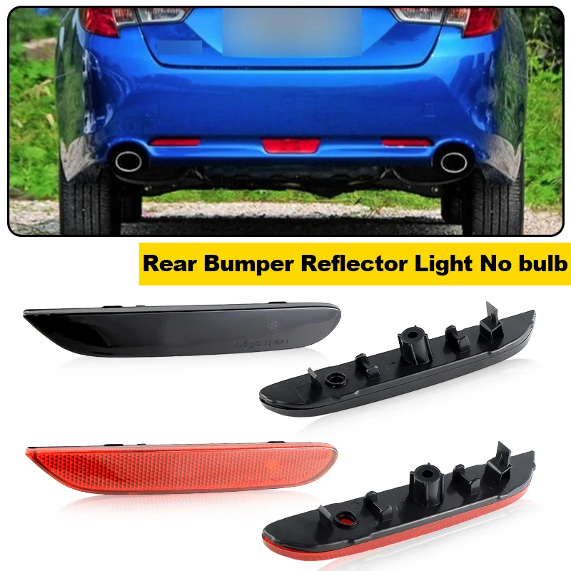 2PCS For Infiniti Q30 Q60 Q70 QX56 JX35 Q50 QX60 QX80 QX30 For Nissan Altima Pathfinder Rogue Rear Bumper Reflector Cover Shell