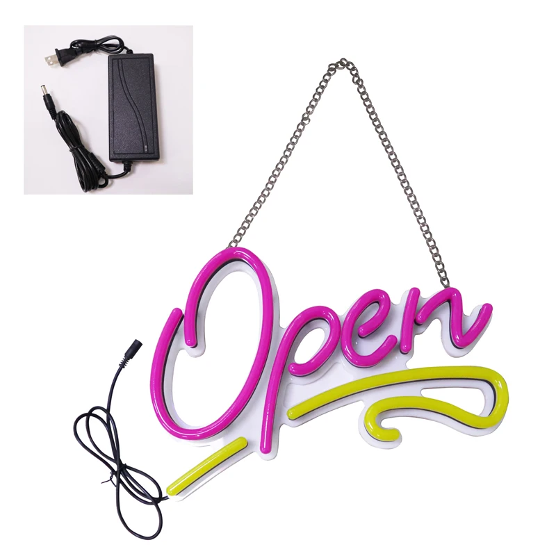 Shop Open Sign Welcome Sign Acrylic Neon Signage Display Electronic Signs Displays