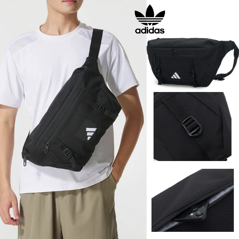 

Adidas Medium Bag Sporty Versatile Casual Originals Portable Crossbody Bag JM7150